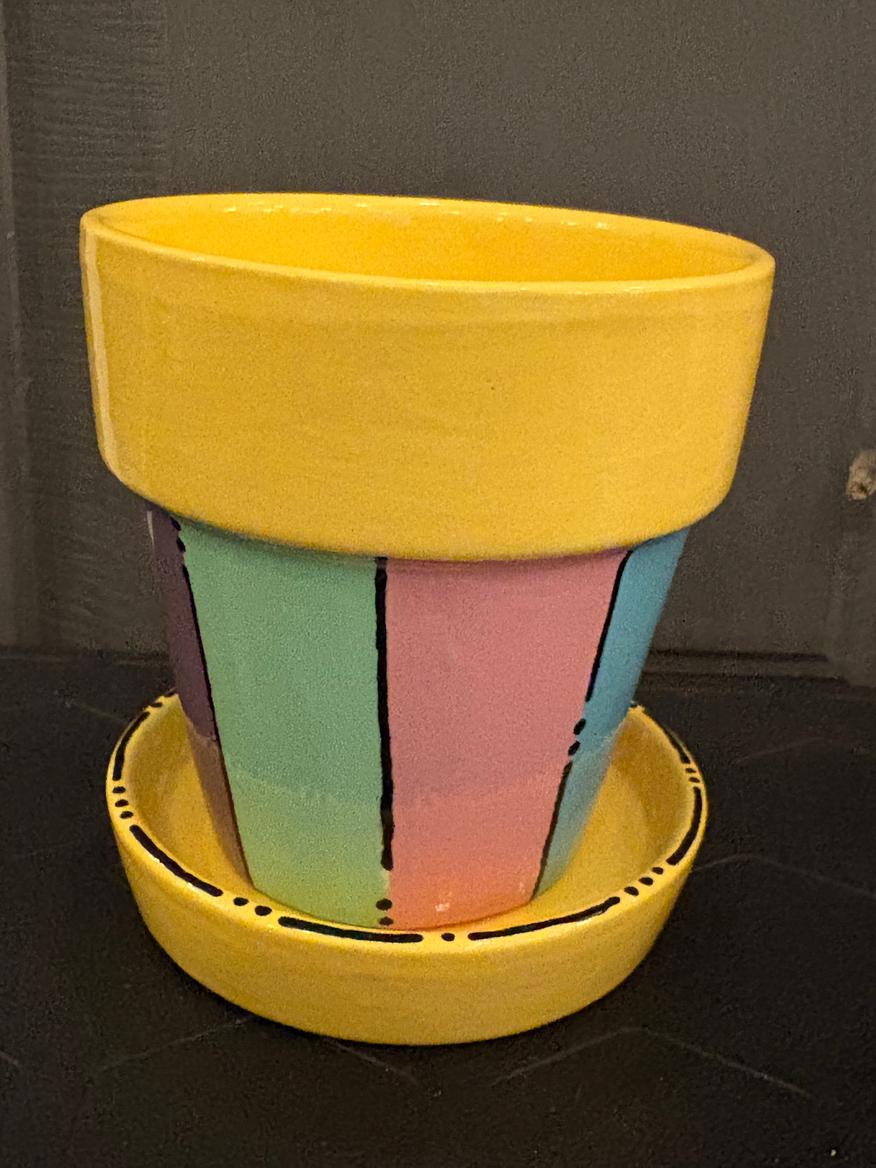 Flower Pot with Saucer