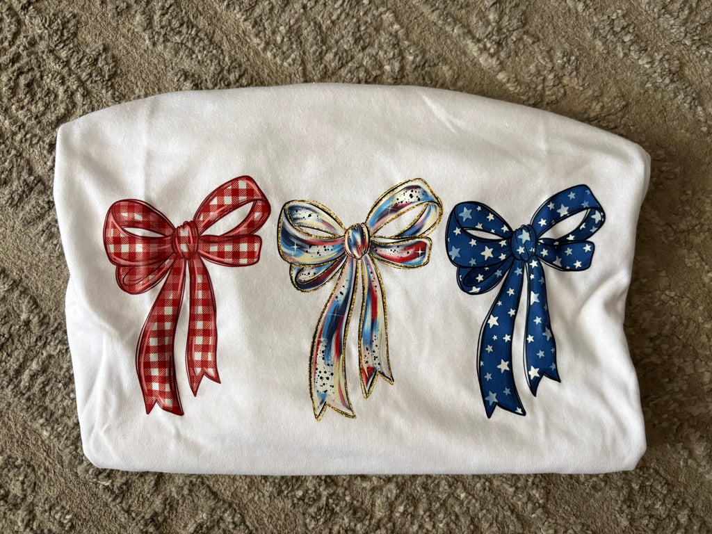 Patriotic Bows Graphic Tee