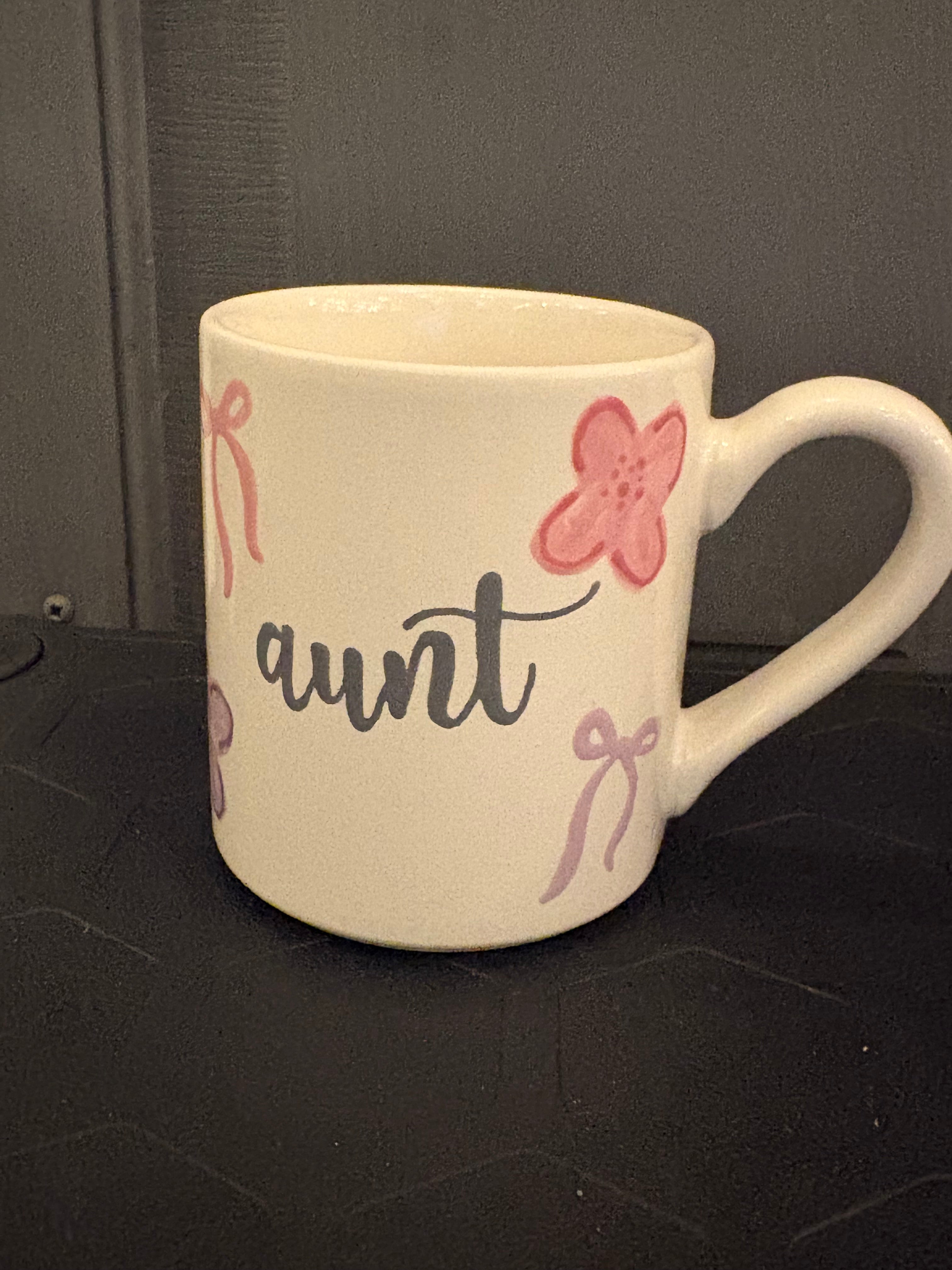 12oz “Aunt” Ceramic Mug