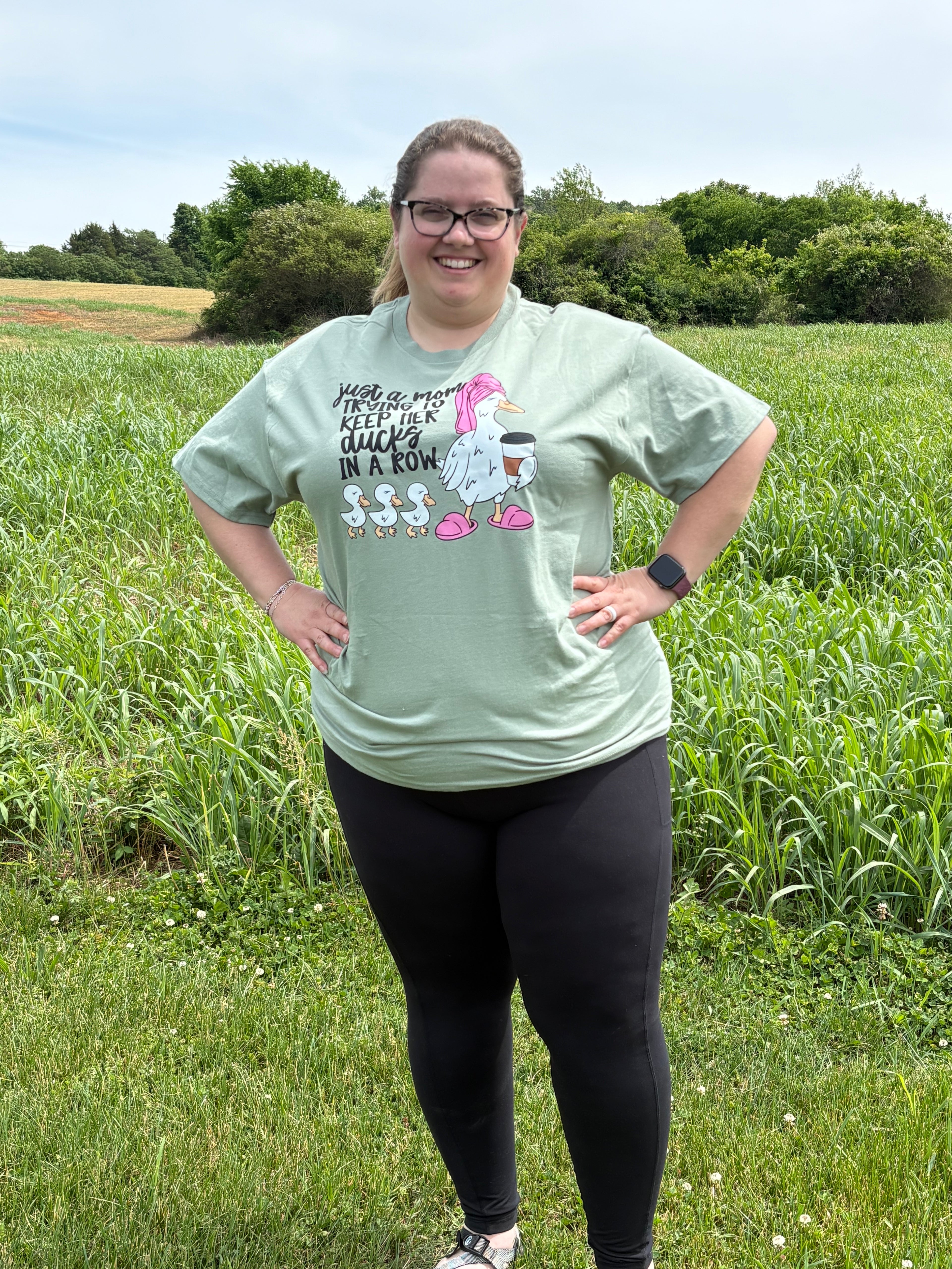Just A Mom Trying Tee