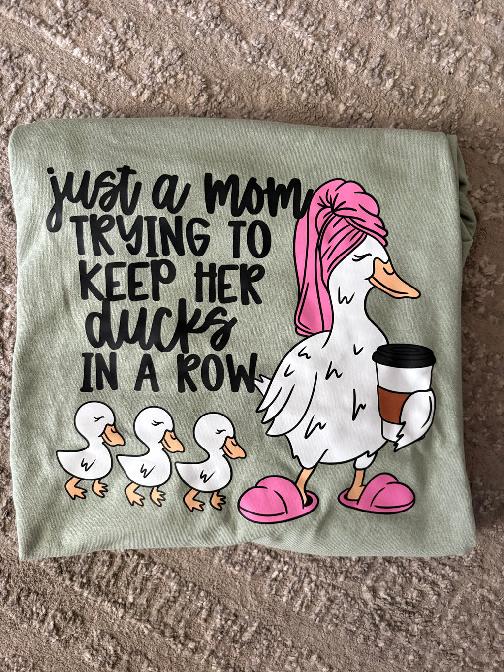 Just A Mom Trying Tee
