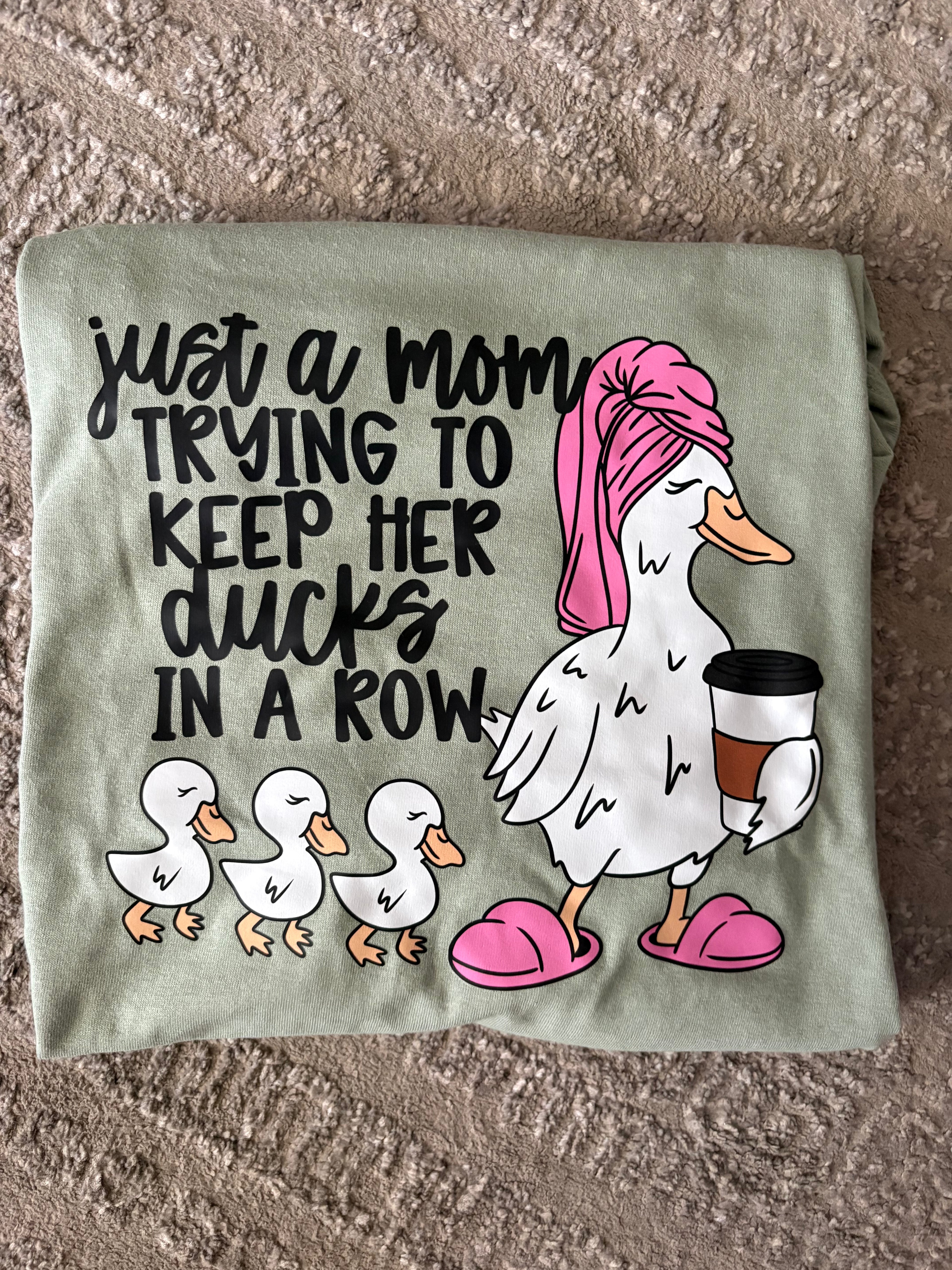 Just A Mom Trying Tee